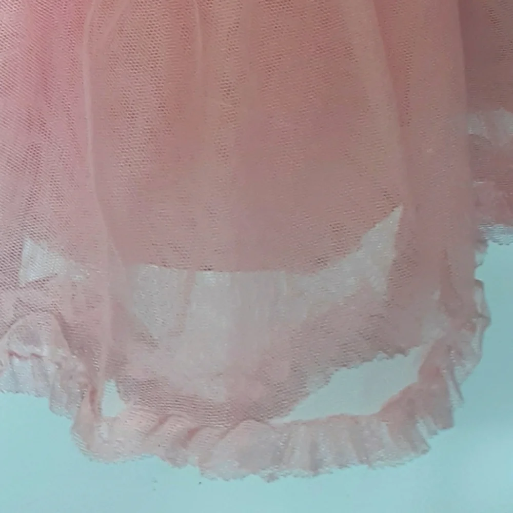 Tulle Tutu Skirt - Pink Layered Ruffled Skirt - Kids Size:5T - Costumes- Dance